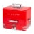 Nostalgia Large Diner Style Hot Dog Steamer Perspective: front