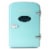 Nostalgia Retro Mini Refrigerator - Aqua Perspective: front