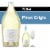 Ruffino Italian Friuli Aqua Di Venus DOC Pinot Grigio White Wine Perspective: front