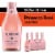 Ruffino Italian Prosecco Rosé Italian Sparkling Wine Perspective: front
