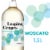 Leaping Grapes Moscato White Wine Perspective: front