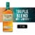 Tullamore D.E.W. XO Rum Cask Finish Triple Distilled Irish Whiskey Perspective: front