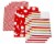 American Greetings Wrapping Paper Sheets with Gridlines Stripes and Polka Dots Perspective: front