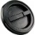 Leaktite Screw-Top Lid for 3.5 & 5 Gal. Pail, Black LD5GRLBK006 Perspective: front