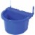 Little Giant 20 Quart Heavy Duty Mountable Plastic Fence Feeder Bucket, Blue Perspective: front