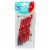 TEPE Interdental Brush Angle Cleaners - Dental Brushes Between Teeth 6 Pk, Red .5mm Perspective: front