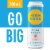 High Noon® Peach Vodka Soda Ready to Drink Cocktail Single Can Perspective: front