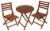 Leigh Country Sequoia Bistro Set - Brown Perspective: front