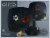 Gibson Evening Blossom Dinnerware Set - Black/Red Perspective: front