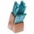 Oster Evansville 14 Piece Stainless Steel Kitchen Knife Cutlery Set, Turquoise Perspective: front