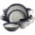 Gibson Elite Couture Band Durable Glazed Stoneware 16 Piece Dinnerware Set, Blue Perspective: front