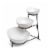 VM International Gracious Dining 3-Tier Serving Set Perspective: front