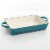 Artisan 13" ECI Lasagna Pan - Teal Ombre Perspective: front