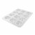Martha Stewart 12 Cup Aluminum Muffin Tin Perspective: front