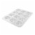Martha Stewart 12 Cup Aluminum Muffin Tin Perspective: front