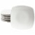 Gibson Home Zen Buffet 8-Piece Dinner Plate Set - White Perspective: front
