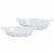 Martha Stewart Oval Stoneware Baker Set Perspective: front
