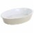 Martha Stewart Stoneware Oval Baker - Taupe Perspective: front