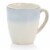 Martha Stewart Blue Rim Stoneware Cup Set Perspective: front