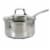 Martha Stewart Stainless Steel Saucepan with Vented Glass Lid Perspective: front