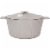Martha Stewart Round Gray Casserole Dish Perspective: front