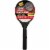 Black Flag Handheld Bug Zapper Racket - Black Perspective: front