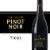 Mark West® Black Pinot Noir California Red Wine Perspective: front