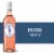 French Blue Bordeaux Merlot France Rose Wine Perspective: front