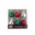 Kurt Adler Hershey's Miniature Kisses Glass Ornaments, 6-Piece Box Set, 1.5 Perspective: front
