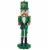 Christmas Irish Nutcracker Wood Saint Patricks Day Shamrock C9669 Perspective: front