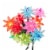 Christmas Multi Color Flower Lights Plastic String Light Ul4335m Perspective: front