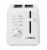 Cuisinart® 2-Slice Compact Plastic Toaster - White Perspective: front