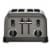 Cuisinart® 4-Slice Toaster in Stainless Steel Perspective: front