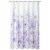 Madison Park Enza Floral 100% Cotton Printed Shower Curtain Purple 72x72 Perspective: front