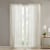 Bed Bath & Beyond Devon Sheer 95-inch Window Curtain Panel- Natural Perspective: front