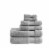 6 Piece Bath Towel Set See below/Silver Perspective: front