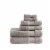 6 Piece Bath Towel Set See below/Taupe Perspective: front