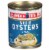 Bumble Bee® Whole Canned Oysters Perspective: front