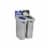 Rubbermaid Commercial Slim Jim Recycling Container 2007914 Perspective: front