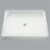 Sterling Ensemble 36 In. W x 34 In. D Center Drain Shower Floor & Base in White Perspective: front