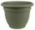 Bloem 20-56420 20 in. Ariana Planter with Self Watering Grid, Living Green Perspective: front