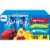 Capri Sun Variety Pack with Fruit Punch Strawberry Kiwi & Pacific Cooler Juice Box Pouches Perspective: front