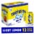 Twisted Tea Light Lemon Hard Iced Tea Perspective: front