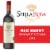 Stella Rosa Rosso Italian Semi-Sweet Red Wine Perspective: front