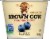 Brown Cow Cream Top Blueberry Whole Milk Yogurt Cup Perspective: front