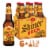 Shiner® Bock American-style Amber Lager Craft Beer Perspective: front