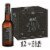 Shiner® Black Lager Craft Beer Perspective: front