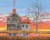 Dimensions® PaintWorks™ Home at Sunset Paint by Number Kit Perspective: front