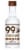 99 Brand® Coconuts Liqueur Perspective: front