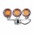 MR. HEATER 45,000 BTU Radiant Triple Tank Top Propane Heater F242915 Perspective: front